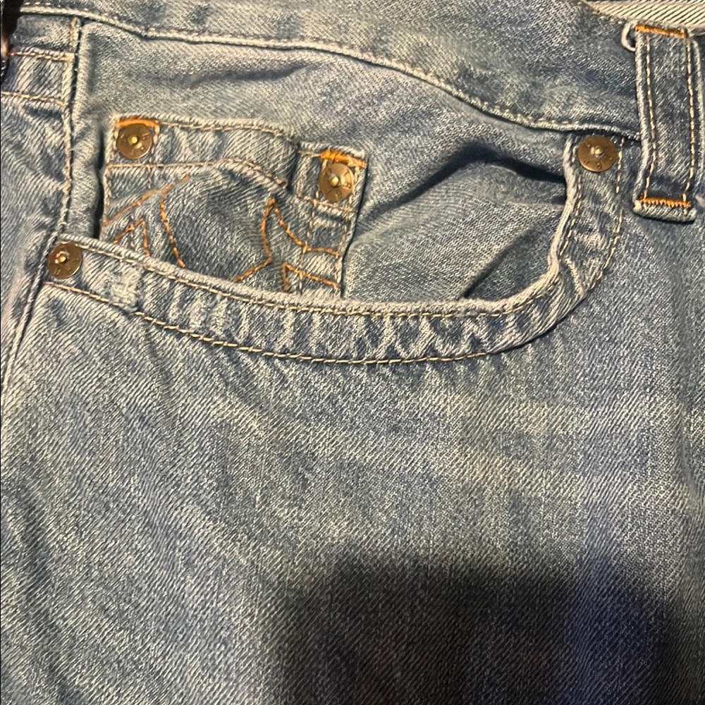 True Religion Ricky Men's Blue Jeans size 40 - Picture 2 of 4